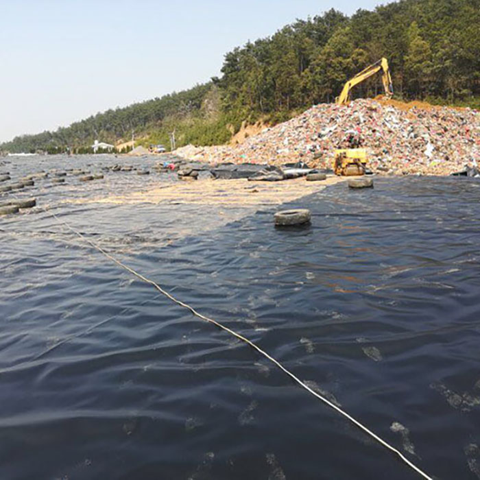 土工膜施工應(yīng)用